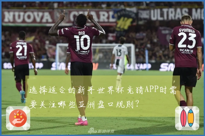 选择适合的新手世界杯竞猜APP时需要关注哪些亚洲盘口规则？